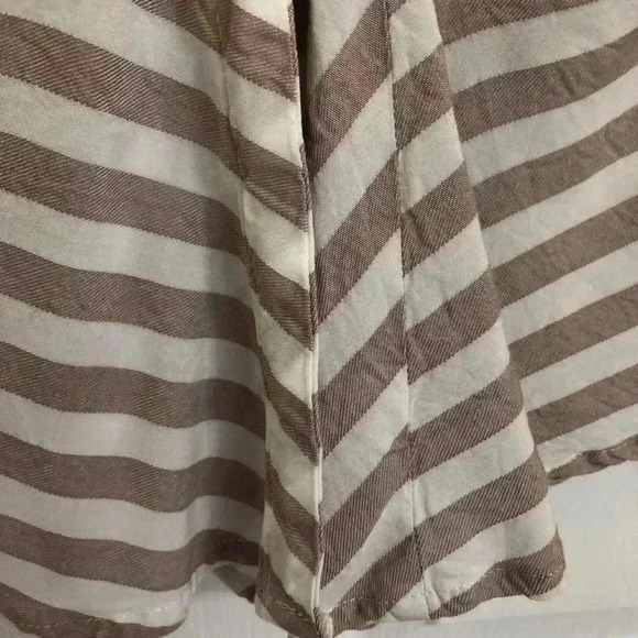 Anthropologie Maeve Striped Marianna Wrap Top XS - Picture 2 of 15